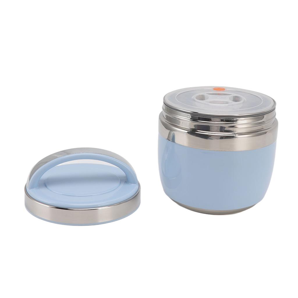 1,5L Vakuummatlåda 304 Rostfritt Stål Isolerad Matbehållare Bärbar Bentolåda för Student