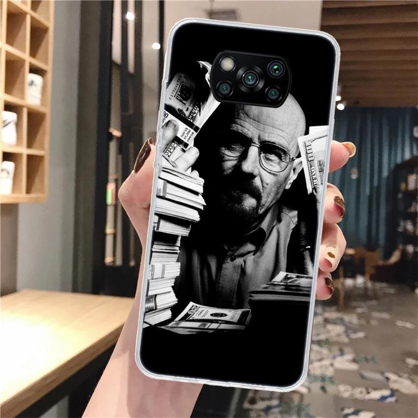 Breaking Bad TV Soft Phone Case For Xiaomi Poco X3 Pro X7 X6 X5 X4 NFC F6 F5 M5S M4 M3 F4 Gt F3 F2 F1 M2 Fundas Cover Poco X3 Pr