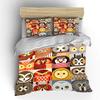 Colorful Geometric Owl Art Designs Print Soft Comfortable Duvet Cover Bedding Set Included 1*Duvet Cover  2*Pillowcases