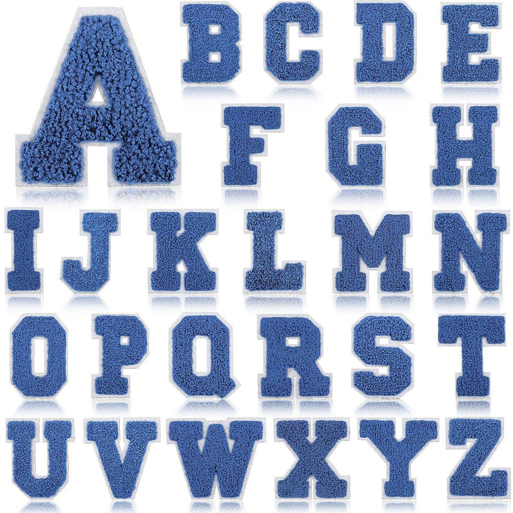 Patch Brodé Chenille Bleu Clair Roaring Sky 7cm pour Sacs et Décoration