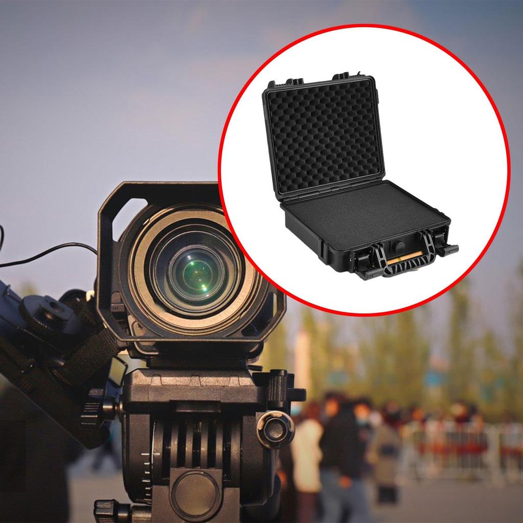 GUOOL Portable Sponge Bin Handheld Hard Ideal for Storing Equipment and Tools at x x Toolbox, Pre-Cut Carrier, Container, Case, Home, 29.5cm 26.5cm