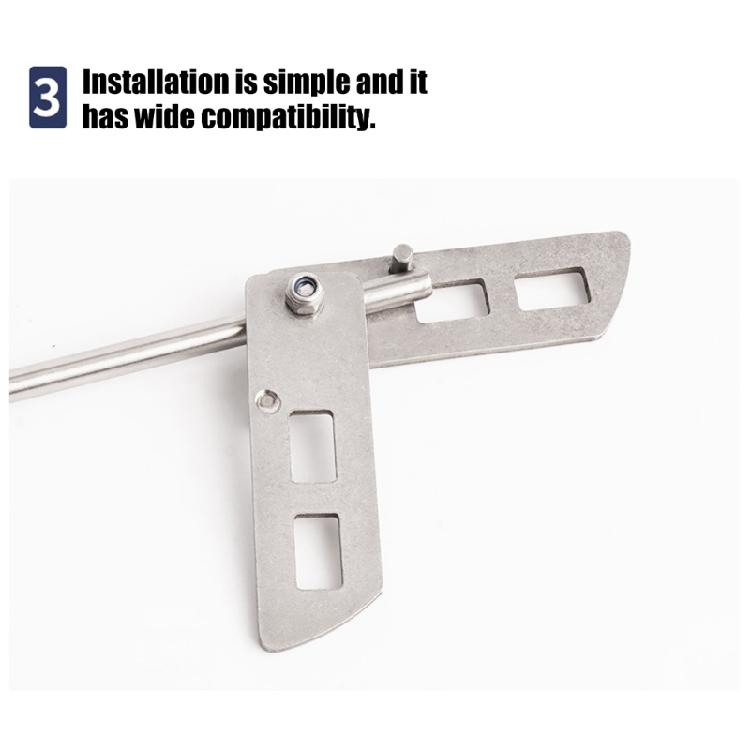 Sturdy 304 Nonrust Steel Degassing Stirrer Tool Homebrews Wine Stirrer Produced For Efficient Wine And Beer Mixing
