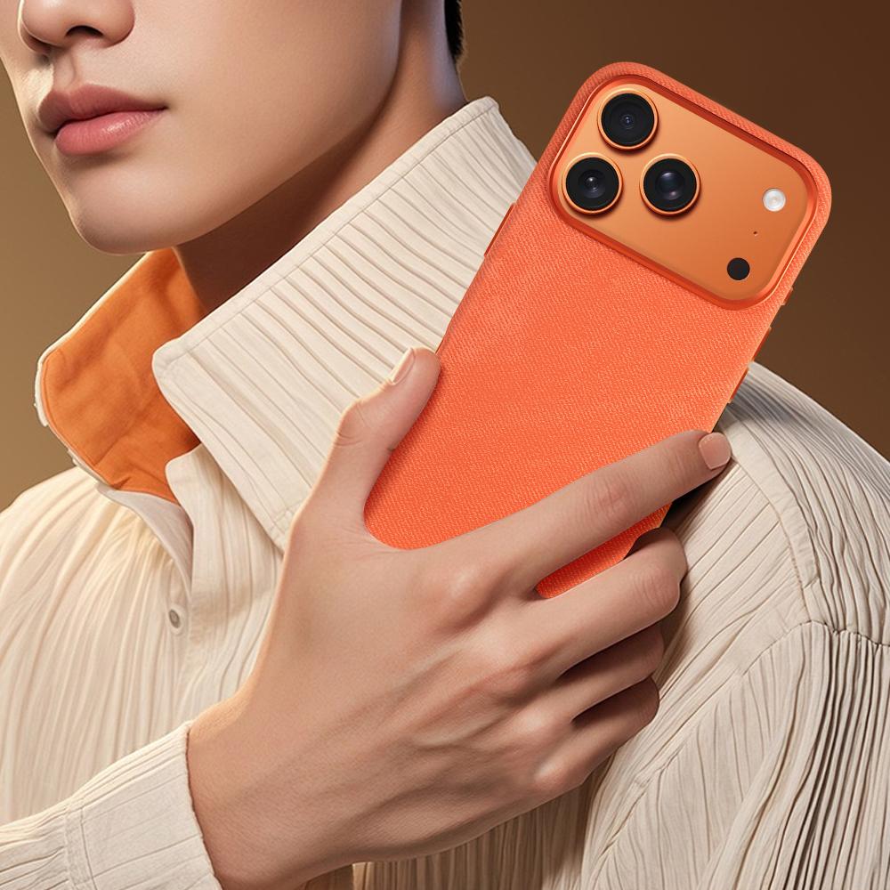 Full Coverage Microfiber Protective Mobile Case for For Iphone 17 17E 16 1 14 13 Pro Max With Wireless Charging,Metal Camera Lens