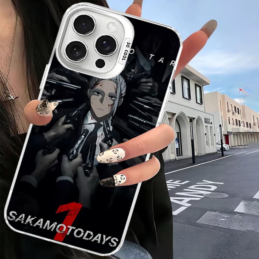 Popular Japanese Anime SAKAMOTO DAYS Phone Case For IPhone 16 15 14 13 12 11 Pro Max X XR XSMAX 8 7 Plus Matte Shockproof