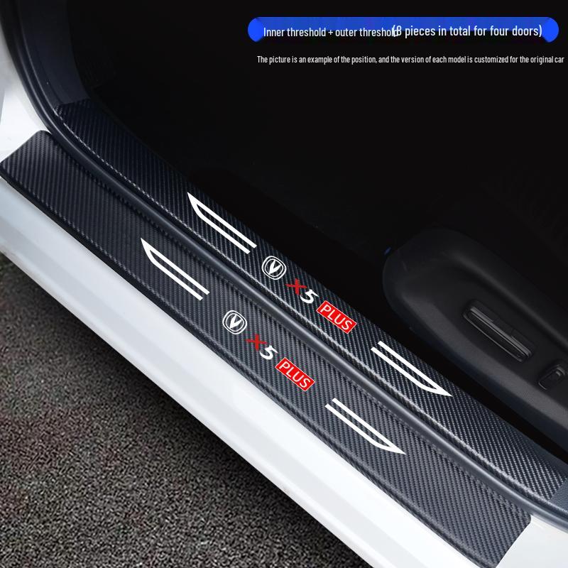 2024 Changan X5 PLUS Interior Accessories: Door Sill Protector Stickers & Decorative Enhancements
