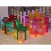 3Pcs Christmas Lighted Gift Boxes Pre-Lit Xmas Present LED Lights Decor Elk