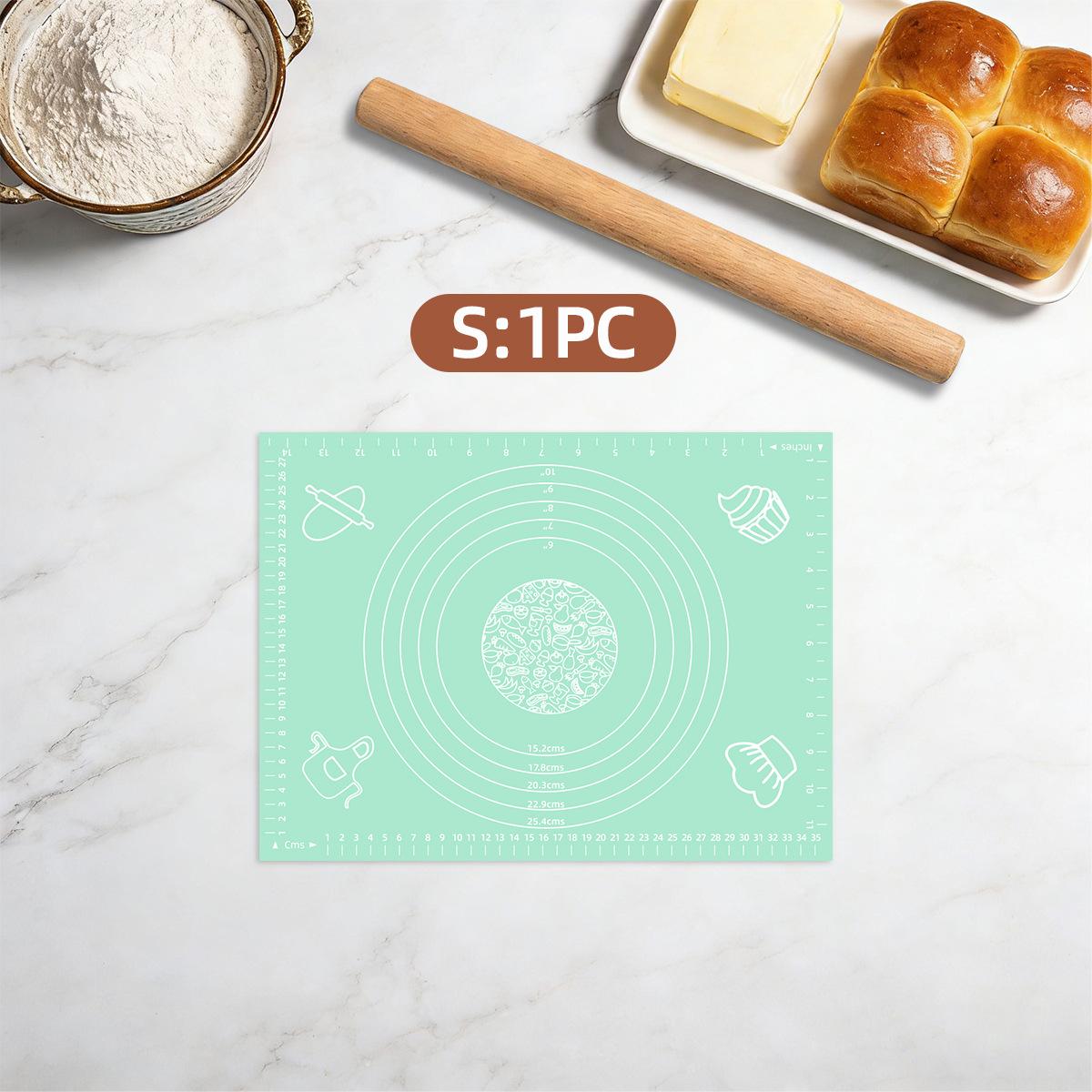 

Baking Mat Multi-functional Non-slip Mat S світло-зелений колір