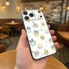 Cute Game T-Tamagotchis Phone Case For iPhone 17,16,15,14,13,12,11,Pro,Max,Plus Black Soft Cover