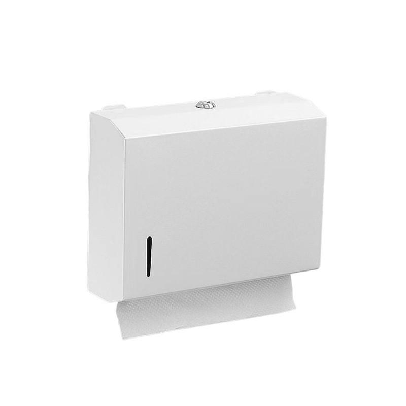 Stainless Steel Wall-Mounted Tissue Dispenser Hotel Bathroom Commercial Use 304 Grade Waterproof Lockable