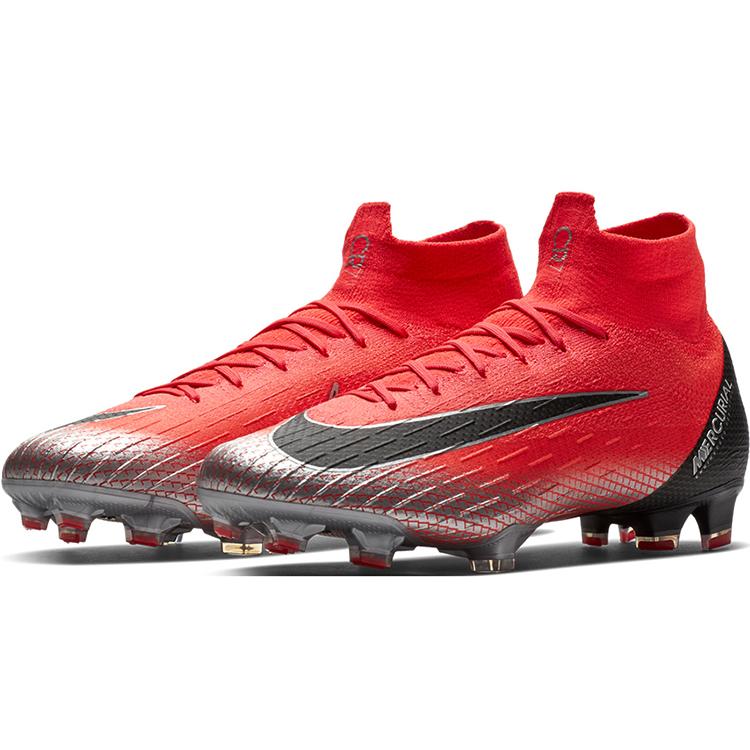 New Nike Mercurial Superfly 8 Elite CR7 Fg Flash Crimson AJ3547-600