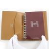 Pristine HERMES Notebook Agenda PM Verso with refill Epsom Leather Women Used