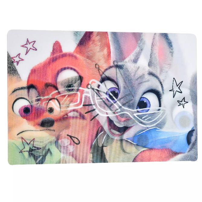 Disney Judy Hopps & Nick Wilde Postcard Selfie Lenticular Japan NEW Disney Store