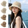 Breathable Lace Brim Sunshade Cap Elegant Sunscreen Cap Casual Folding Sunshade Hat  Summer