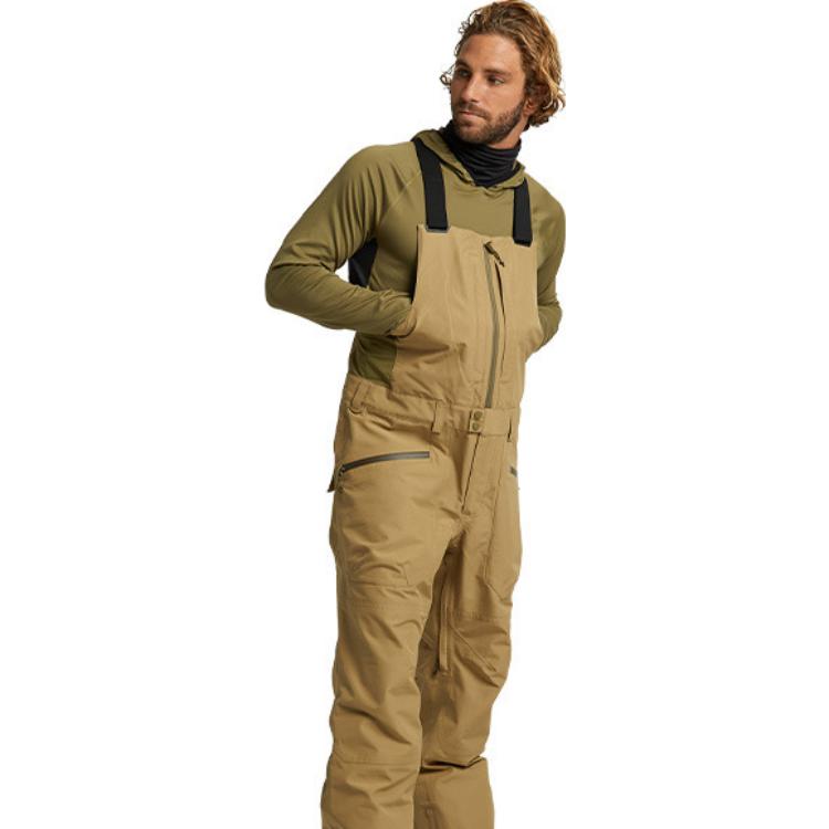 Burton RESERVE Ski Pants Men's Brown Straight Fit 20554102250