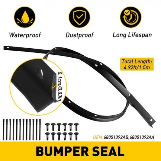 

Front Fascia Bumper Hood Seal & For Rivets 2008- Dodge Challenger 68051392AB