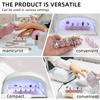 5Pcs Multifunctional Nail Extension Holder Manicure Nail Art Accessories Display Stand Of Artificial Nails Securely