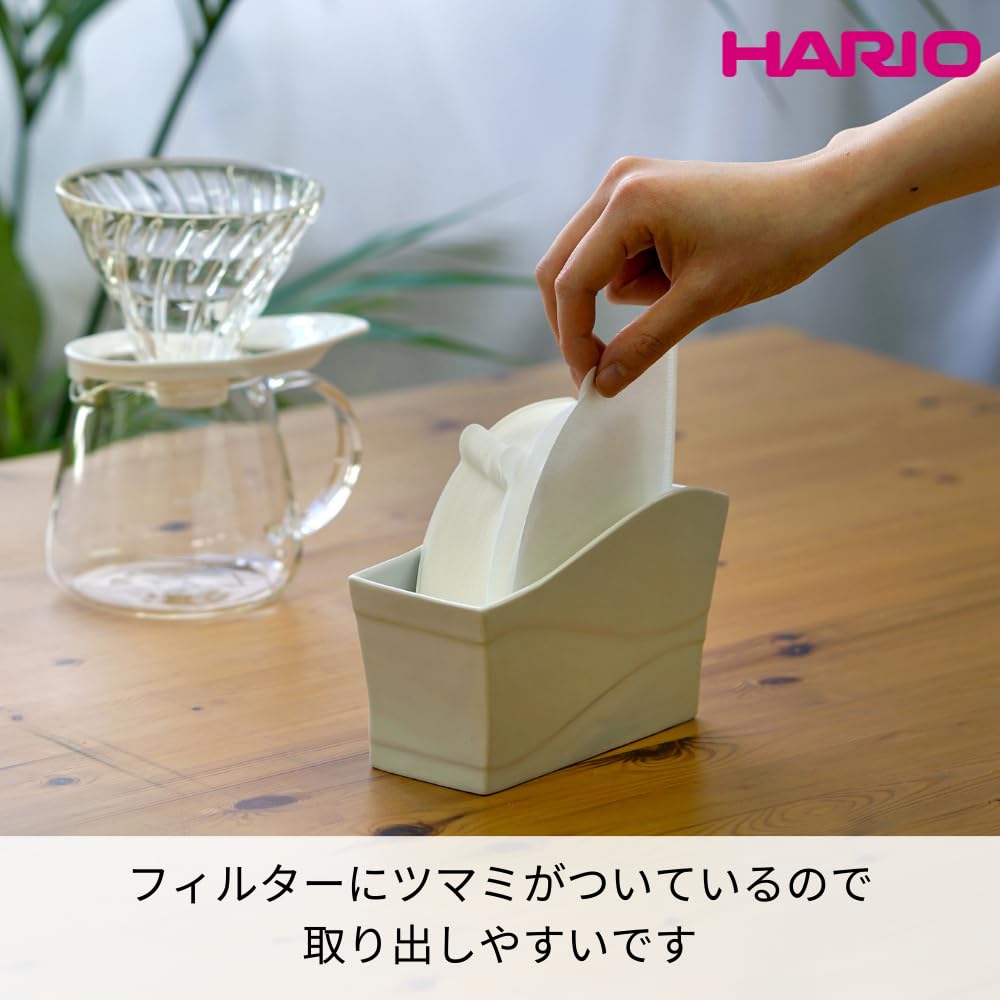 HARIO V60 Coffee 160 Filters Per Pack Filters X 4 Amazon Original Made In FSC Paper 02 Filters, 1-4 Cups, (40 Packs), Set, Japan, Certified, W, White,
