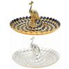Round Shape Serving Tray Metal Material Snack Serving Plate Versatile Decorative Tray  For Fruits