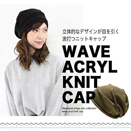 Knit Hat for Men and Perfect for Fall and and Cold Protection x Dark [hanahana15] Women, Oversized, Outdoors, Winter, Crinkled, Stylish, Warm, Casual,