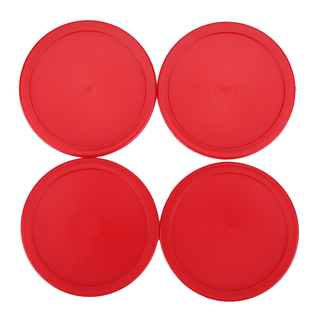 Plastic Lightweight Goalies Ice Hockey Pushers Pucks Set Replacement for Tables Game