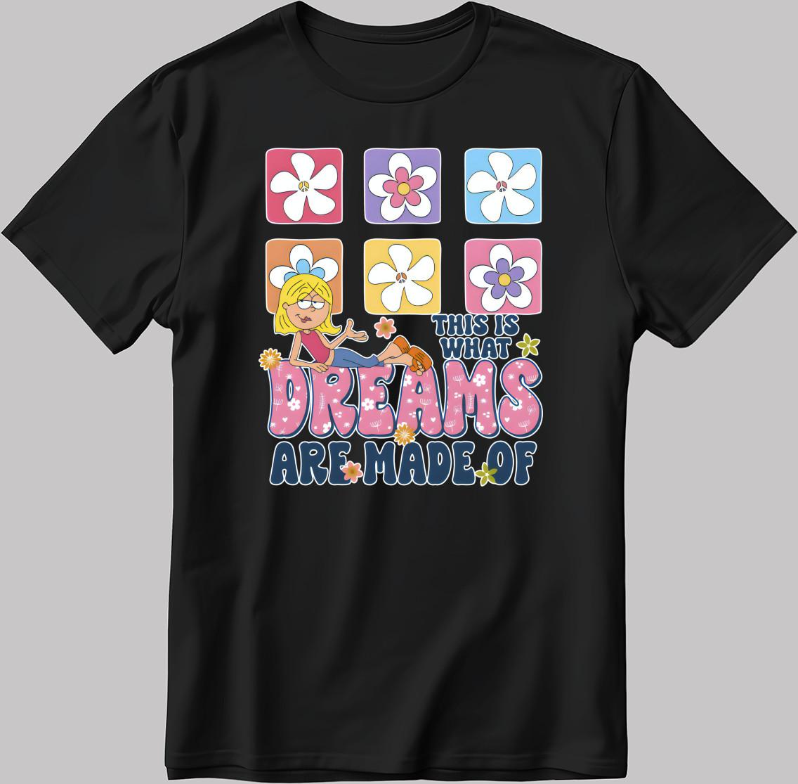Disney Lizzie McGuire White-Black Men / Women T-Shirt AB261 S