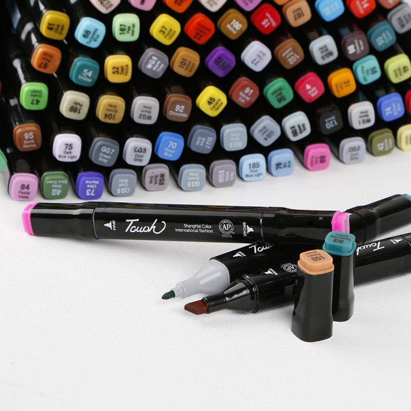 80 Colors Art Markers Pen Dual Head Markers Sketch Set Watercolor Pen