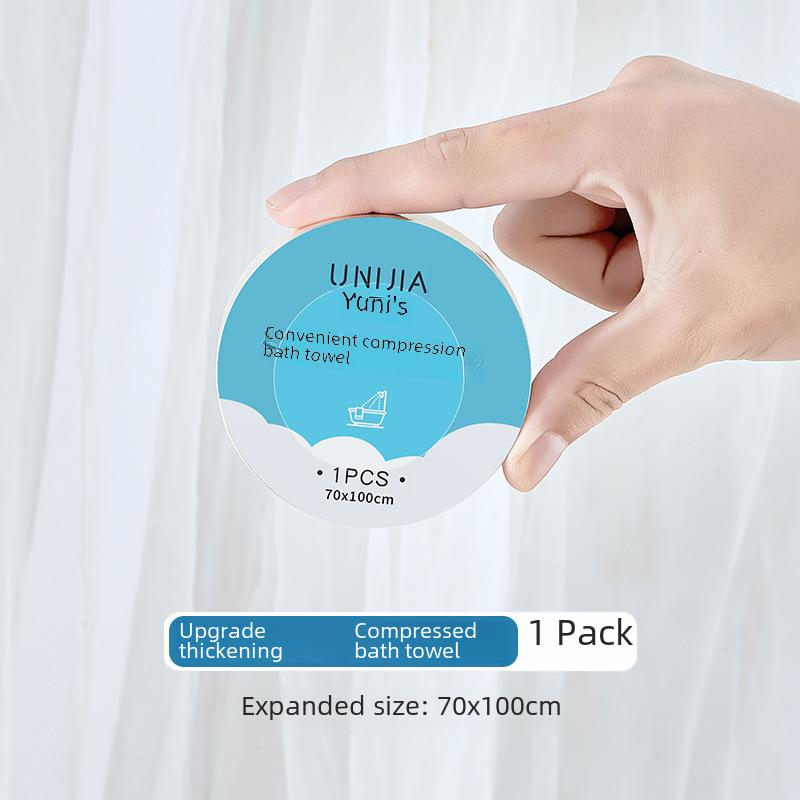 Disposable Compressed Towels: Thickened Face & Bath Towels for Hotels and Homestays