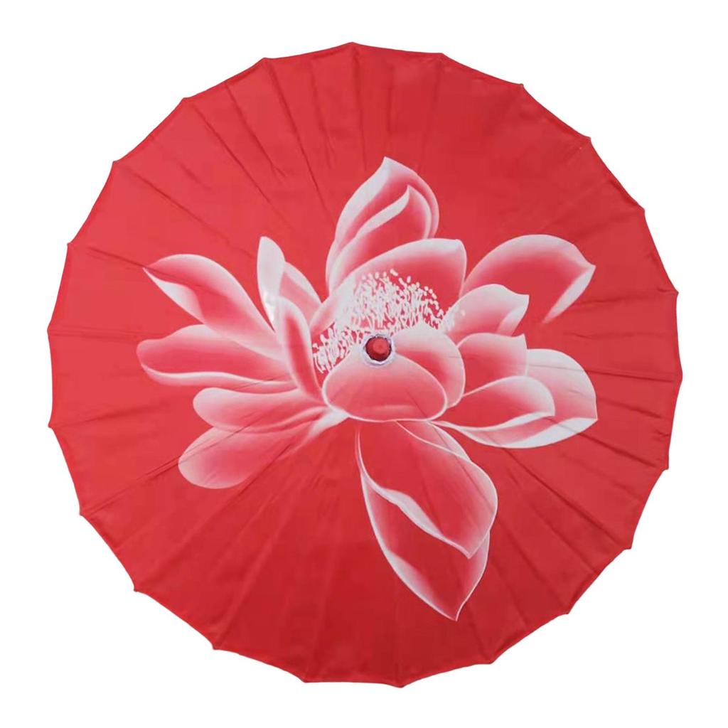 Chinese Style Oiled Paper Umbrella Crafts Wedding Bridal Umbrella for Costume Village Scenery Stage Props Wedding Cosplay