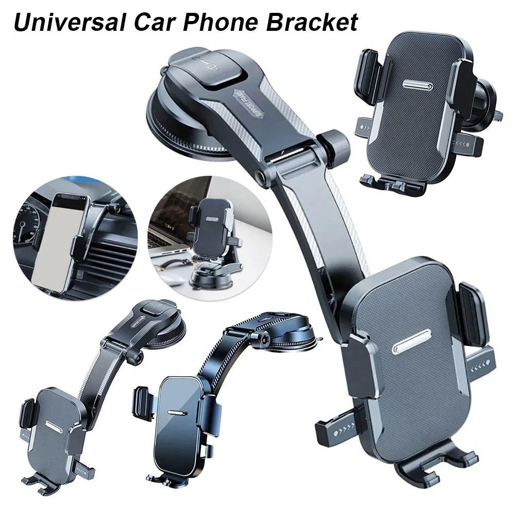 1Pcs Adjustable Support Phone Bracket Universal Phone Holder Durable Auto Cellphone Stand
