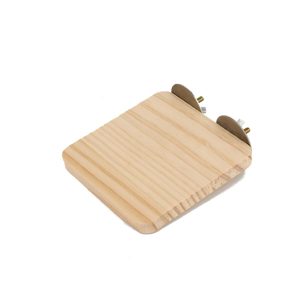 1 Stück Haustier Vogel Papagei Holz Plattform Ständer Rack Spielzeug Hamster Ast Sitzstangen für Vogelkäfig Spielzeug 3 Größen Haustier Station Brett