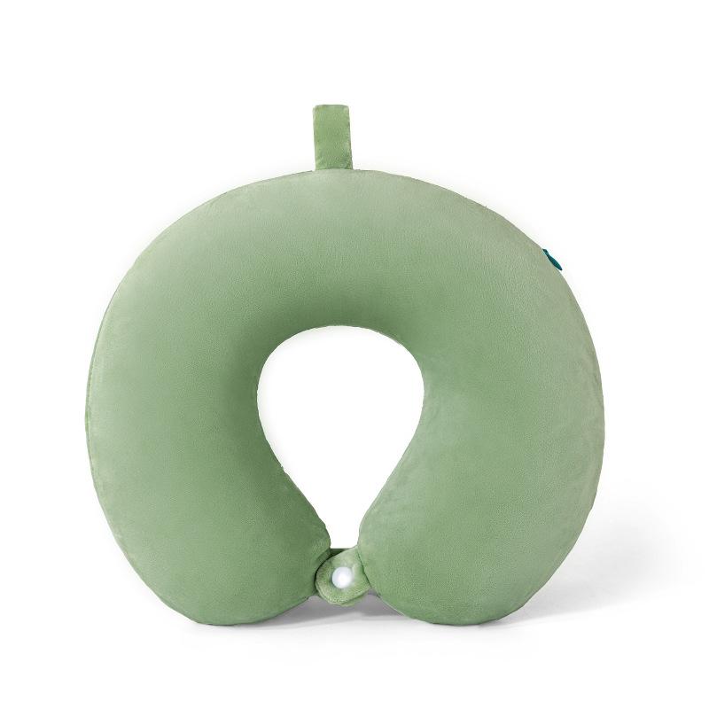 High Density Slow Rebound Memory Cotton Neck Pillow Portable Household Travel U-shaped Pillows 360 ° Surround Support Pads The Jacket Can Be Washed