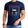 Casual Tshirt Printed Women Short Sleeve Tshirt Daily Wear My Bed Is Calling Decline Accept Comfort Boys Tees Summer Unisex Tees
