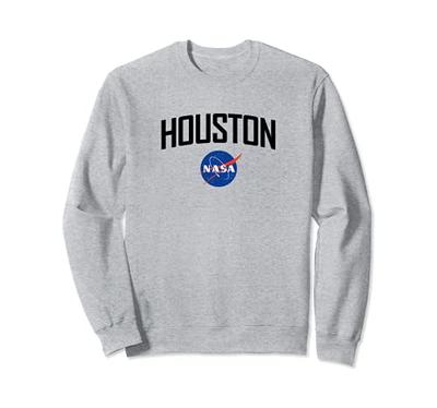 NASA X Houston Design 3 (Black) - Houston Texans Sweatshirt