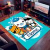 Custom personalization Octonauts Print Area Rug - Soft, Washable Non-Slip Indoor Mat,Living Room,Home&Office Decorative Rug