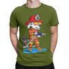 Firefighter FireUnisex Firedog Novelty 100 Cotton TShirt Sparky the Fire Dog Tees Tops For Unisex