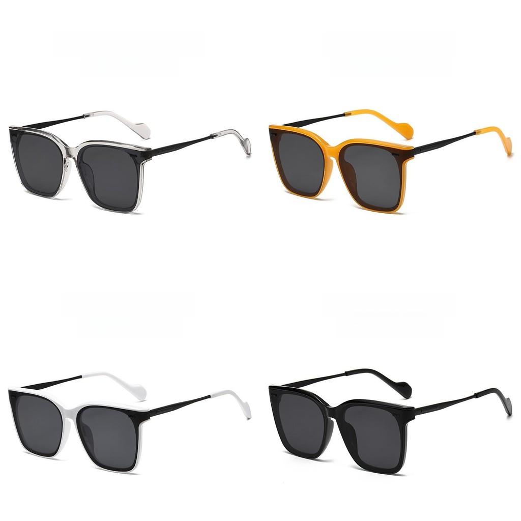 Retro Korean Style Large Frame Gm Sunglasses For Men Women Uv400 Sun Protection