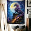 Colorful Dragon Pattern Home Decor Tapestry, Wall Hanging, Decorative RV Wall Cloth.NGT0928220