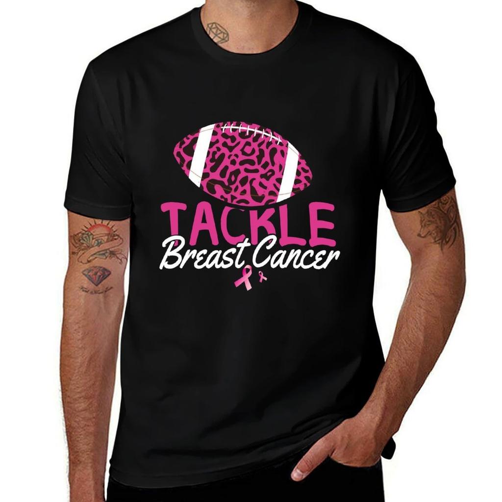 Tackle Breast Cancer Great Costume Design Idea To Wear For Cancer Fighters Pink Ribbon Awareness Survivor 2021 Tshirt