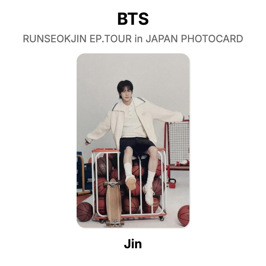 BTS RUNSEOKJIN EP.TOUR in GIAPPONE PHOTOCARD Fotocard Ufficiale