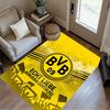 Bvb Borussia Dortmund Football Club Area Rug Design For Balcony Dining Room Playrooms Kitchen Antislip Carpet Decorate Offices