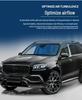 MSY Carbon Fiber Body Kit for 2021-22 Mercedes-Benz GLS Maybach Custom Cross-Border Modifications.