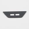 Car Armrest Rear USB Port Panel Cover Trim Sticker for Volkswagen T ROC TROC VWT-roc 20172018-2022 Stainless Steel Accessories