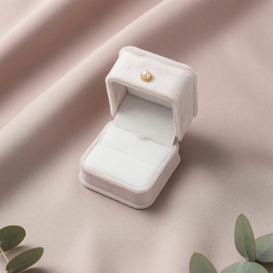 Velvet Jewelry Box, with Shock-Proof Lining Hard Case, Protects Jewelry from Oxidation And Scratches Jewelry Organizer
