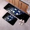 Club de Futbol Monterrey ICON Flannel Kitchen Floor Mat Non-Slip Soft Absorbent Standing Mat with Waterproof Rubber Backing Floor Pad for Kitchen Sink