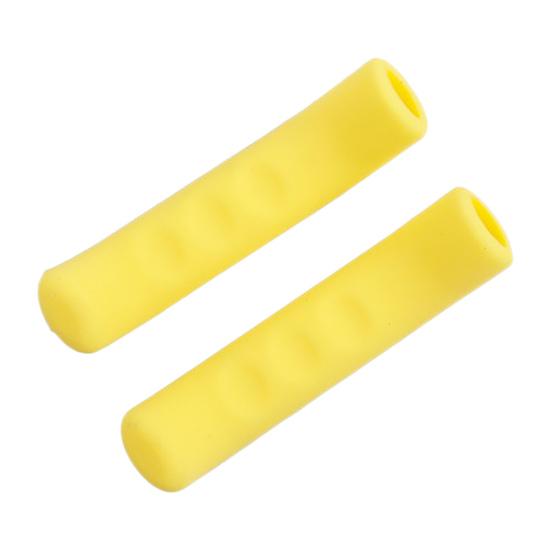 1 Pair Premium Dust-proof Reusable Brake Handle Covers Non-slip Silicone Bicycle Sleeves Cycling Accessories