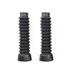 2Pcs Universal Motorcycle Protector Front Fork Cover Gaiters Gators Boot Shock Protector Dust Cover Motorcycle Accessories