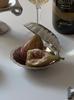 Luxurious French Retro 304 Stainless Steel Shell Butter Box Jewelry Storage Box Antique Food Box