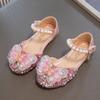 Sommer Herbst Mädchen Lederschuhe Mode Pailletten Baby Mädchen Sandalen Kinder Prinzessin Schuhe Größe 21-36