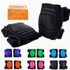 Children's Holing Knee Pads Scooter Soft Shell Knee Pads Elbow Pads Adjustable Balance Bike Riding Roller Skating Protective Gear Set