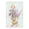 Exquisite Handmade Thank You & Birthday Card with Dried Flowers for Teachers